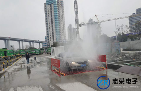 城市鐵路交通工地洗車機(jī)案例